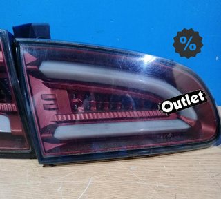 OL PILOTOS LED BAR SEAT IBIZA 6L 02-08 ROJO AHUMADO R148873C