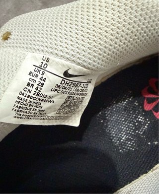 Nike Court Vision Low Blancas y Rojas