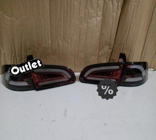 OL PILOTOS LED BAR SEAT IBIZA 6L 02-08 ROJO AHUMADO R148873C