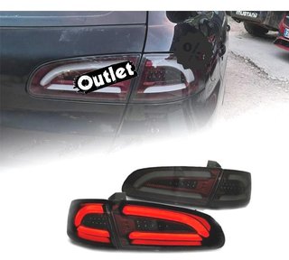 OL PILOTOS LED BAR SEAT IBIZA 6L 02-08 ROJO AHUMADO R148873C