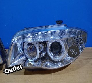 OL FAROS BMW E81 E87 E82 E88 OJOS ANGEL LUZ DIURNA FONDO CRO