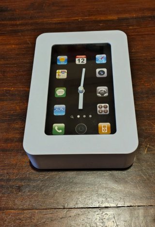 Orologio da parete stile iPhone