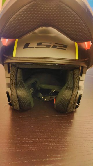 Casco Moto LS2 Strobe II Monza Matt Black