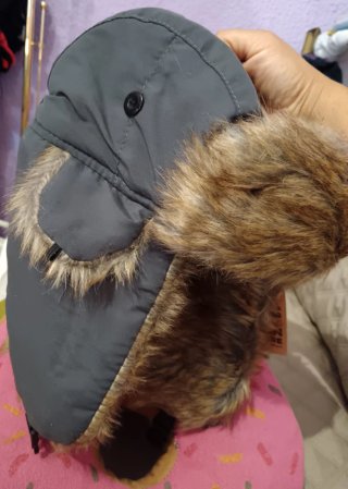Gorro Tough Outfitters Negro/Gris