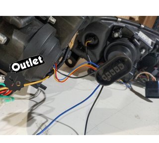 OL FAROS XENON AUDI A6 4F 04-08 LUZ DIURNA REAL FONDO NEGRO