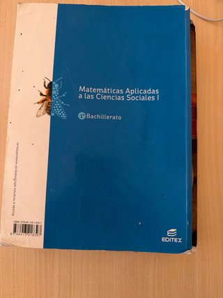 Matemáticas aplicadas a las Ciencias Sociales I...