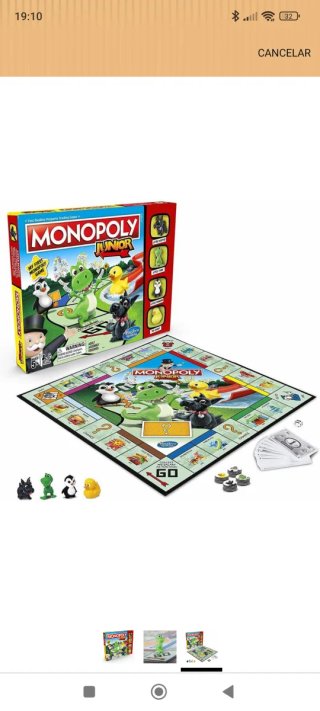 Monopoly Junior Mi Primer Monopoly Juego