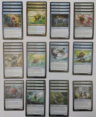 Deck Frog Bounce Unc Peasant Simic Magic MTG
