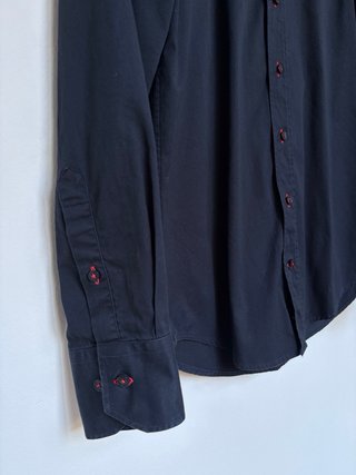 Camisa Carolina Herrera Azul Marino