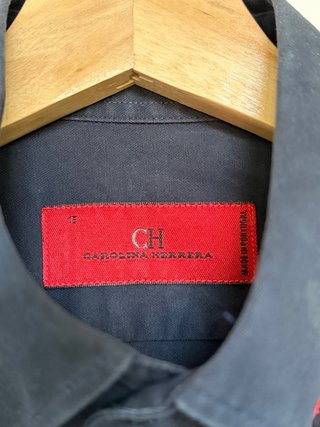 Camisa Carolina Herrera Azul Marino