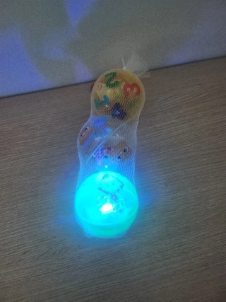 Palline con luci colorate