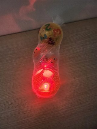 Palline con luci colorate