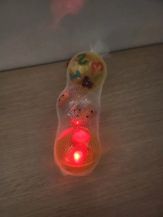 Palline con luci colorate