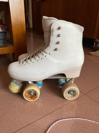 Patines de artístico blancos talla 38 Belati Iris