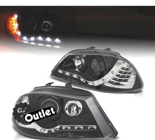OL FAROS SEAT IBIZA 6L 02-08 LUZ DIURNA Y INTERMITENTE LED F