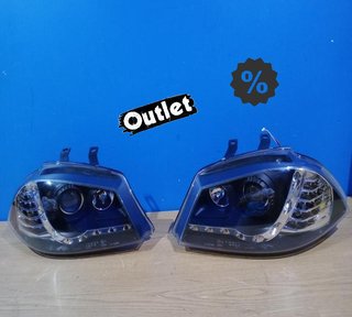 OL FAROS SEAT IBIZA 6L 02-08 LUZ DIURNA Y INTERMITENTE LED F