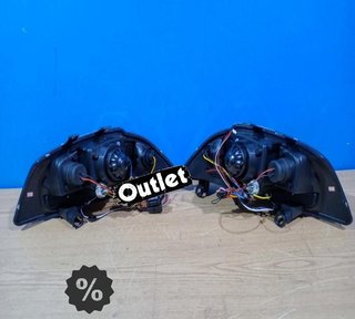 OL FAROS SEAT IBIZA 6L 02-08 LUZ DIURNA Y INTERMITENTE LED F
