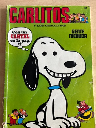 Cómic CARLITOS Y LOS CEBOLLITAS