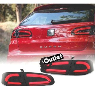 OL PILOTOS SEAT IBIZA 6L 02-08 CARDNA LIGHTBAR FONDO NEGRO R