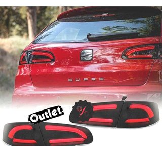 OL PILOTOS SEAT IBIZA 6L 02-08 CARDNA LIGHTBAR FONDO NEGRO R