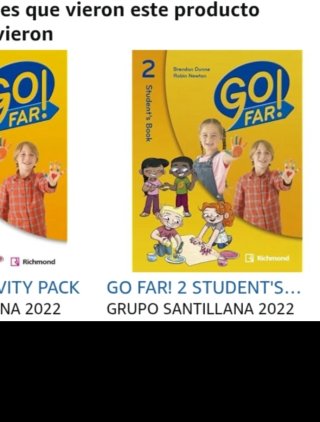 Libro GO FAR! 2 Student's Book Santillana