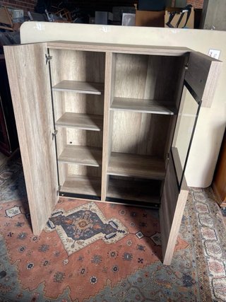 Mueble de salón madera beige/marrón