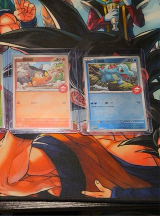 Carta Pokémon Tepig y Totodile Promo Pizza Hut