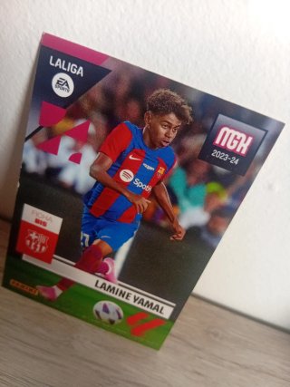 Carta Lamine Yamal BIS NEGA CRACKS Edición Limitad