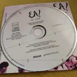 EA! - La Vida CD Single Promo 2002