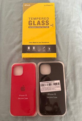 Funda y Protector Pantalla iPhone 15 JETech