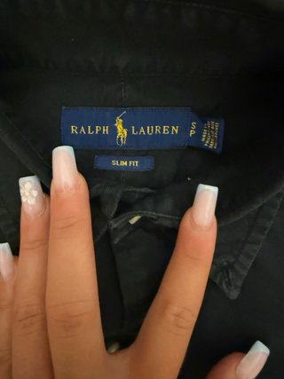 Camicia Ralph Lauren nera mai indossata