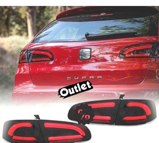 OL PILOTOS SEAT IBIZA 6L 02-08 CARDNA LIGHTBAR FONDO NEGRO R