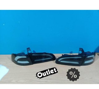 OL PILOTOS SEAT IBIZA 6L 02-08 CARDNA LIGHTBAR FONDO NEGRO R