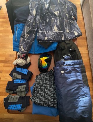 2 Equipaciones Esquí Niña/o Talla 12
