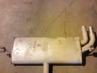 Tubo escape volkswagen 5q6253611cd golf 2.0 198162