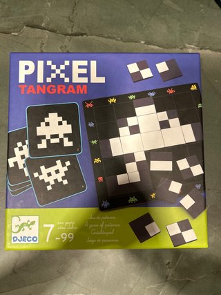 Juego de mesa Pixel Tangram Djeco 7-99 años