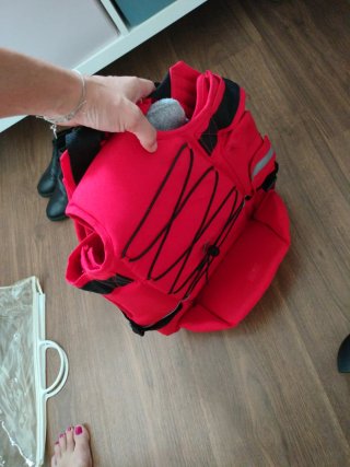Trona portátil bebé y mochila portabebés