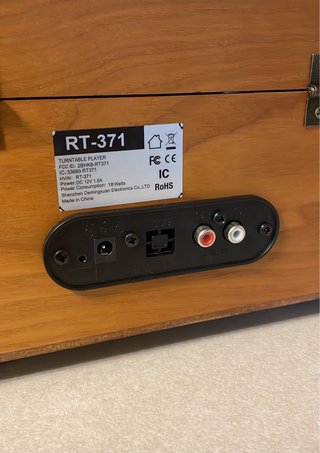 Giradischi Vintage Bluetooth con Casse Integrate