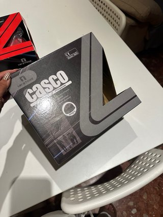 Casco Negro Talla S 50/55 cm