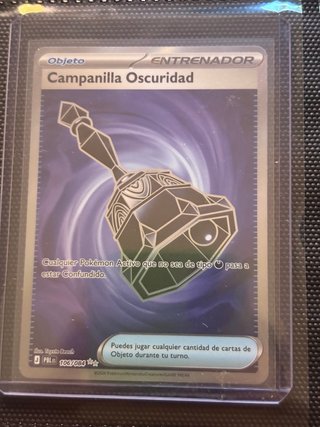 Carta Pokémon Campanilla Oscuridad Entrenador