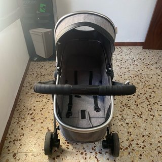 Carrito de bebé Giordani gris
