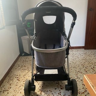 Carrito de bebé Giordani gris