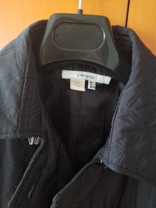 Chaquetón Zara Negro