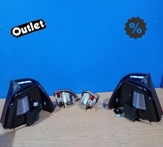 OL PILOTOS BMW E46 99-03 CABRIO LED ROJO AHUMADO LOOK M3 R14