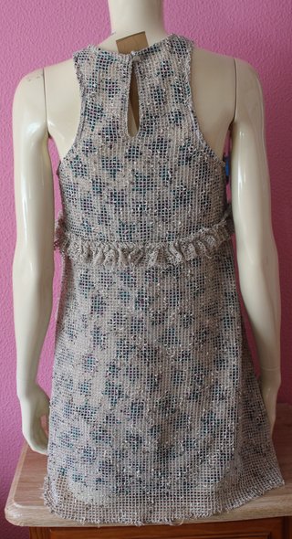 Vestido Bimba y Lola Crochet Boho