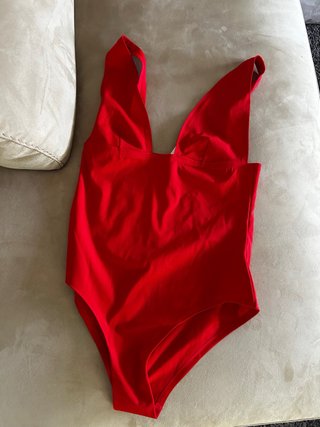 Bañador / Body Zara Rojo Talla M SIN ESTRENAR