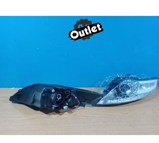 OL FAROS PARA FORD MONDEO MK4 07-10 LUZ DIURNA FONDO CROMO R