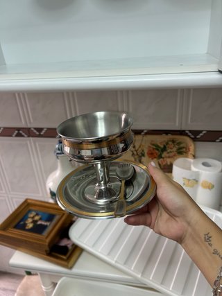 Juego 12 copas postre IBER vintage