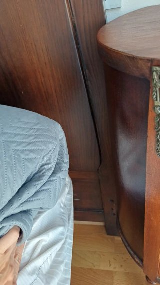 Cabeceros de cama de madera vintage