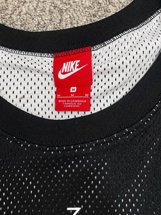 Camiseta Tirantes Nike Air Hombre Negra